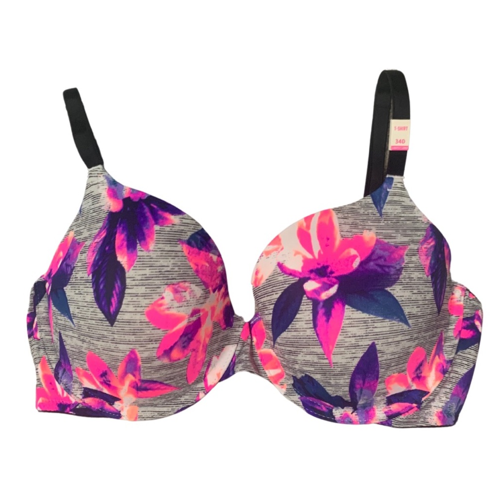 Pink Victoria Secret t-shirt Bra New